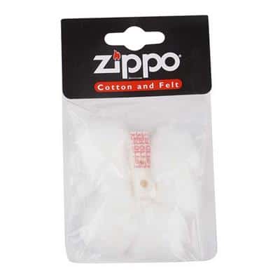 Zippo Cotton and felt til lighter - Bomuld og filt til din Zippolighter